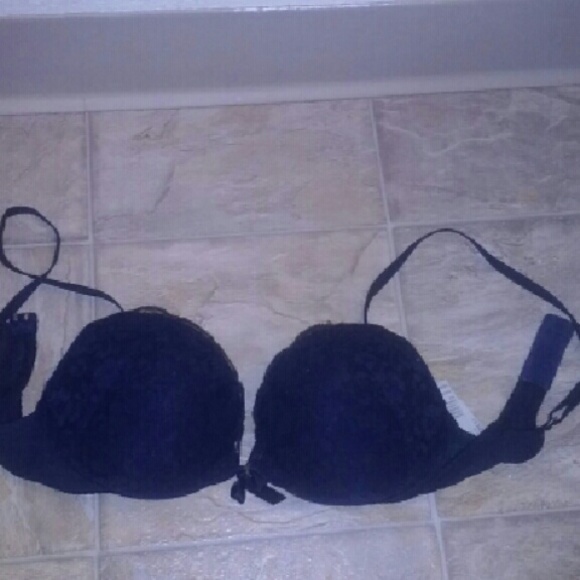 Navy blue gilly hicks bra