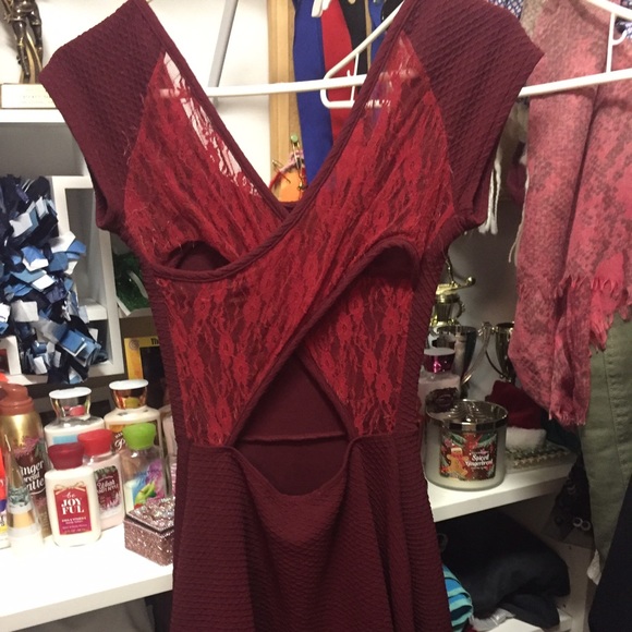 Red dress