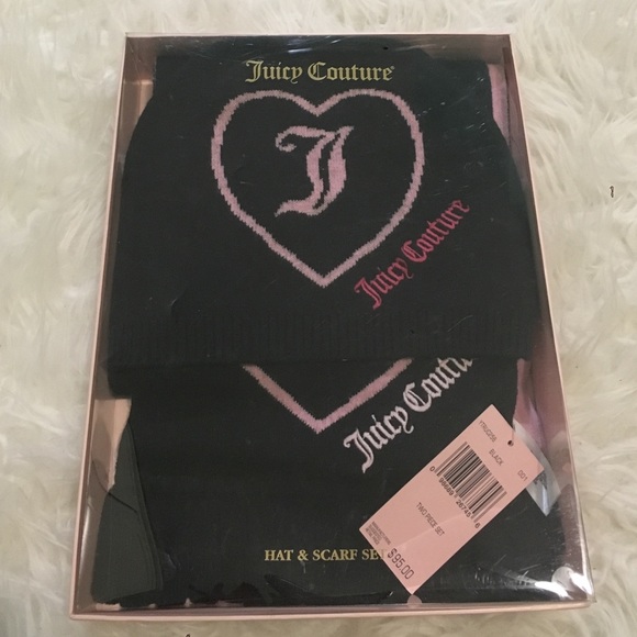 Juicy Hat & Scarf set NWT