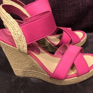 Nine West Pink Espadrilles