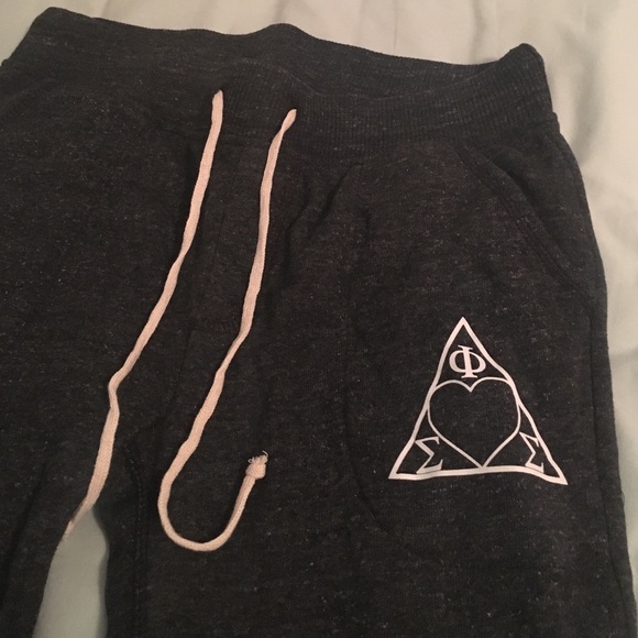 Phi Sigma Sigma size Medium jogger pants