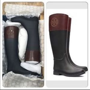 SOLD.!!!!    Tory Burch rain boots