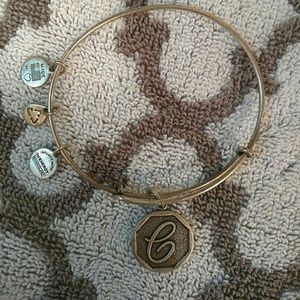 ⚓SALE! Alex and Ani Letter C Silver Bracelet