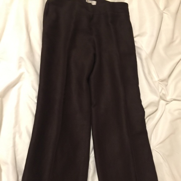 Brown Loft linen pants