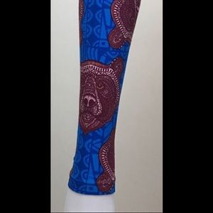 Mosaic Bears Lularoe OS Leggings, NWT, Nonsmoking