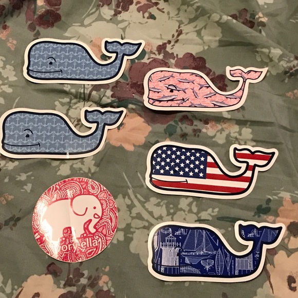Vineyard Vines, Ivory Ella, Toms Sticker Bundle - Picture 2 of 3