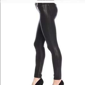 Seven brand black coated pants size 25