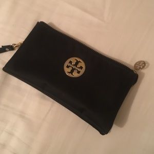 Black Tory Burch wristlet