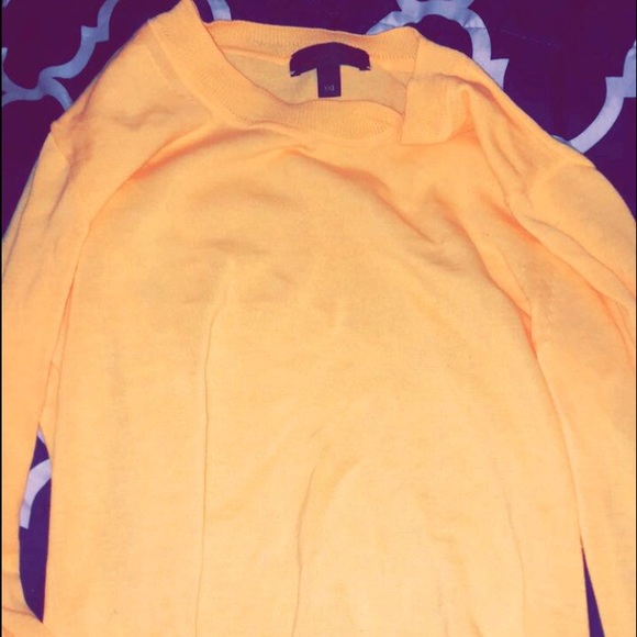 Jcrew orange xxsmall sweater worn once