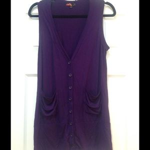 Soft, tunic style Forever 21 vest