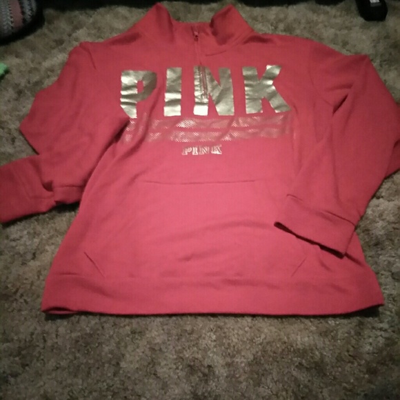 Love Pink Half-zip