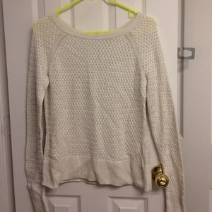 American Eagle White Sweater