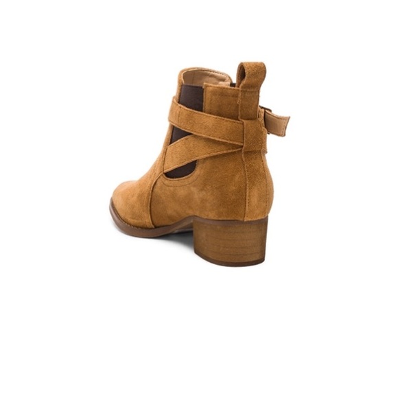 Tony Bianco - Rigby Bootie - Whisky Velvet Suede - Picture 2 of 4