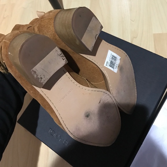 Tony Bianco - Rigby Bootie - Whisky Velvet Suede - Picture 4 of 4