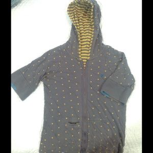 Reversible Hurley 3/4 sleeve hoodie