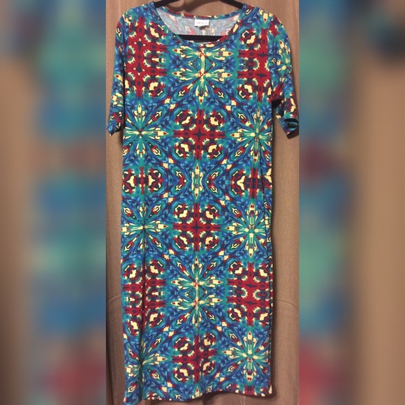 LuLaRoe Julia Dress - Picture 1 of 3