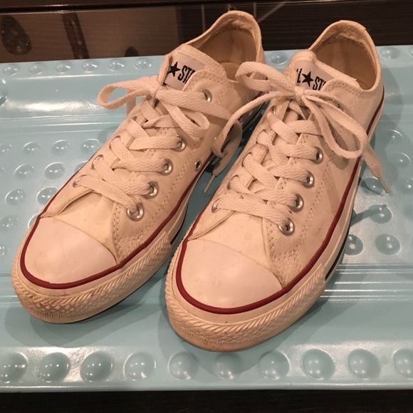 Converse Shoes - White Converse All-Stars! 😎