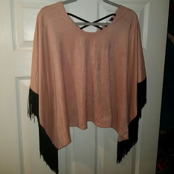 Fringe crop top