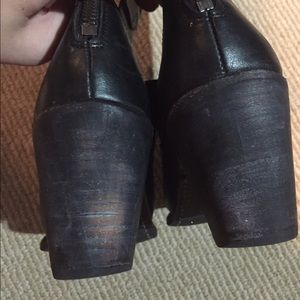 Frye back zip boots 2