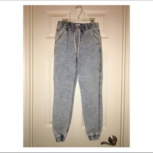 Denim Joggers