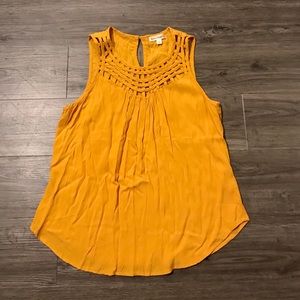 Classy top in Mustard yellow