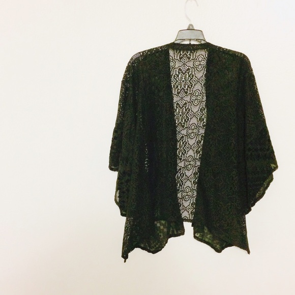 Oversized lace cardigan by Hollister