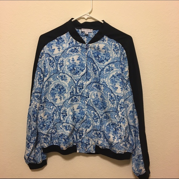 Cotton On Blue bomber like jacket