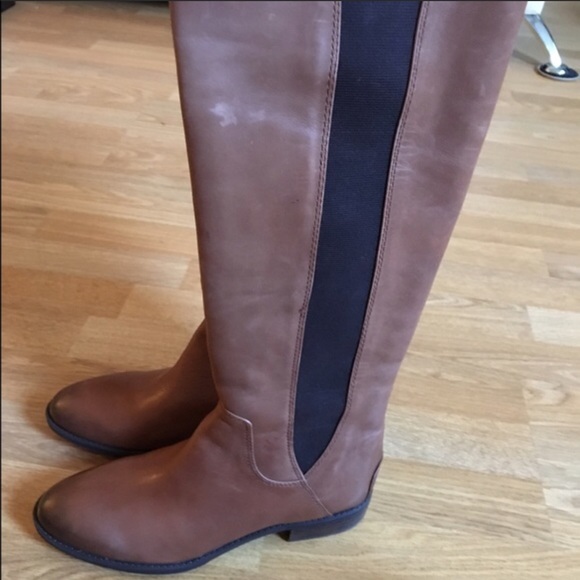 Sam Edelman Knee Length Equestrian Boots - Picture 2 of 4