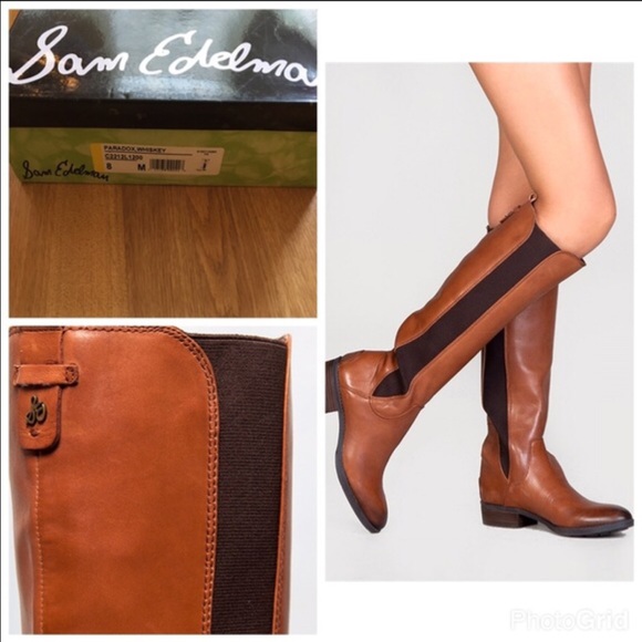 Sam Edelman Knee Length Equestrian Boots - Picture 4 of 4
