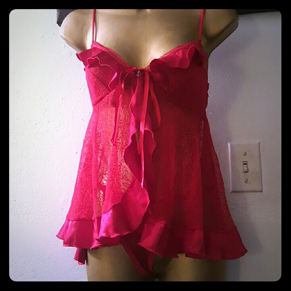 Other - Red Lingerie Set