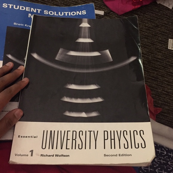 University physics solution manual and book