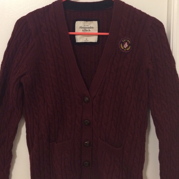 A&F cardigan