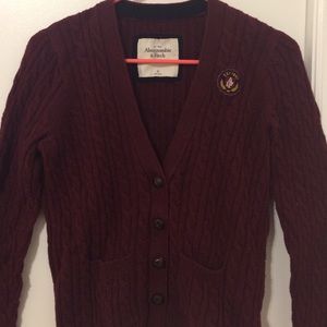 A&F cardigan