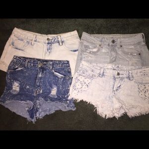 American Eagle -Target -Charlotte Rus Short Bundle