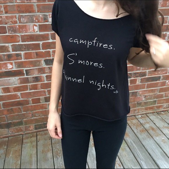 Black Campfire Top - Picture 2 of 3