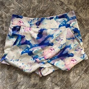 Floral Pattern Skort