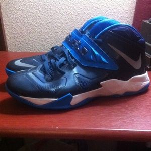 Lebron nike zoom blue