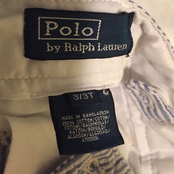 Polo boys seersucker shorts - Picture 3 of 3