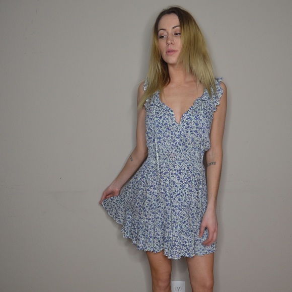 Country Style Flower Dress