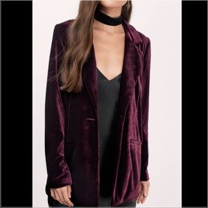 Velvet Boyfriend Blazer