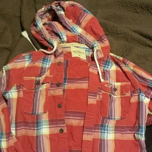 Long sleeve shirt with hood