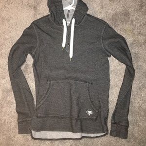 Levi's pocketed and half button hoodie