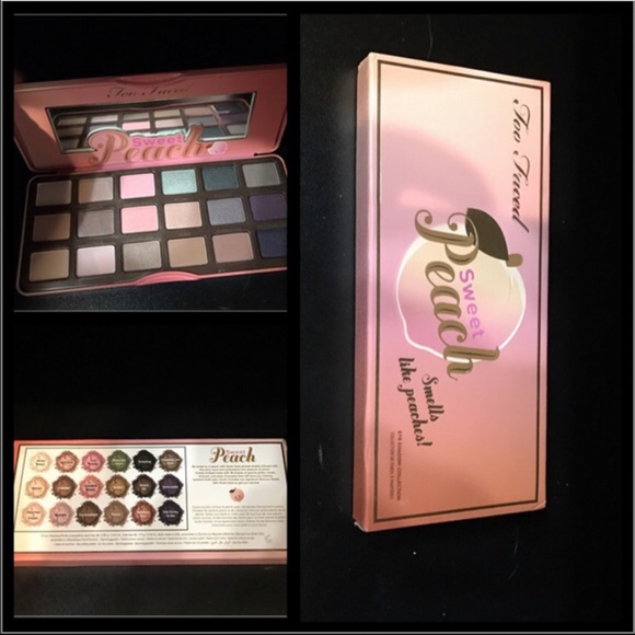 AUthentic NWT TOO FACED SWEET PEACH SCENT PALETTE - Picture 2 of 3