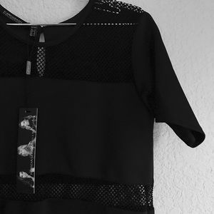 Kardashian Kollection Mesh Top
