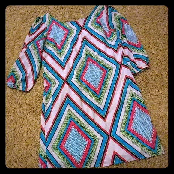 Diamond shift dress