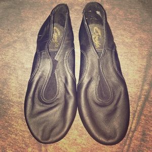 Capezio "E" series leather jazz shoes, never worn!