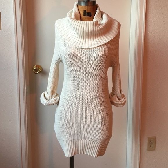 H&M Dresses & Skirts - NWOT H&M Camel Cowl Neck Sweater Dress