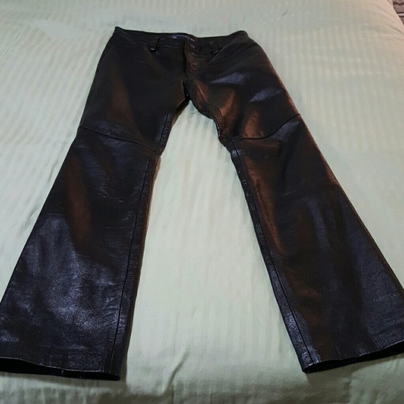 Gap brand leather pants size 2
