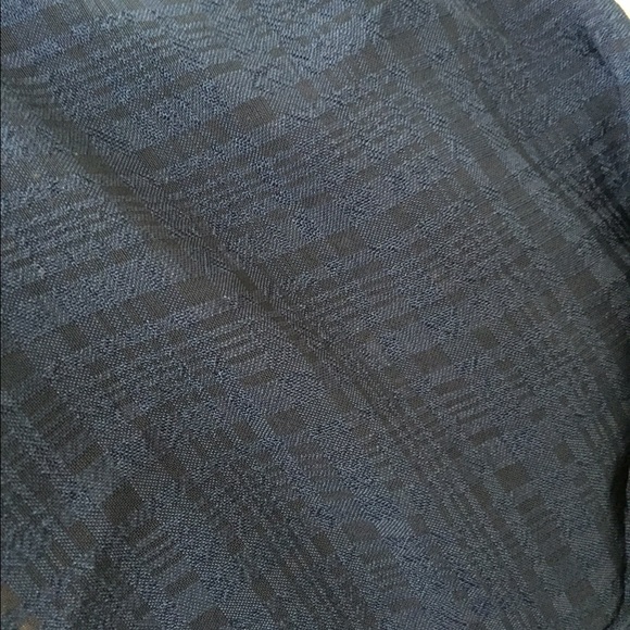 Navy chiffon dress - Picture 2 of 3