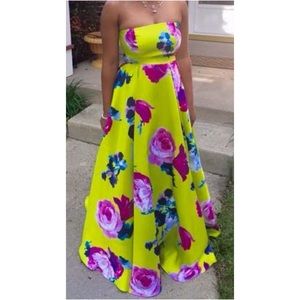 Floral Prom dress